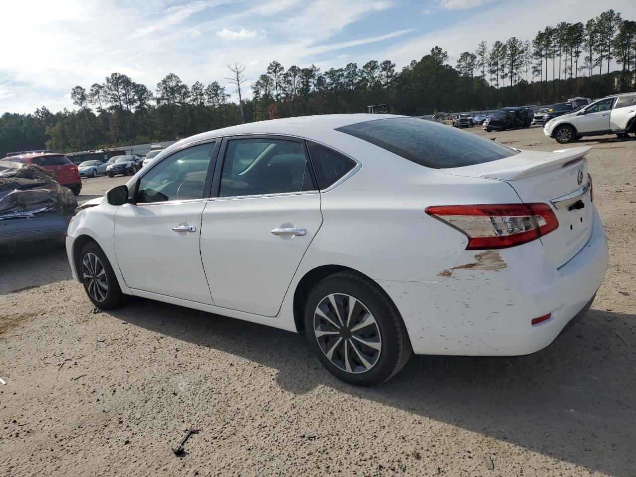 2015 Nissan Sentra VIN 3N1AB7AP9FY363336 Copart auction photo, front end damage thumbnail 2