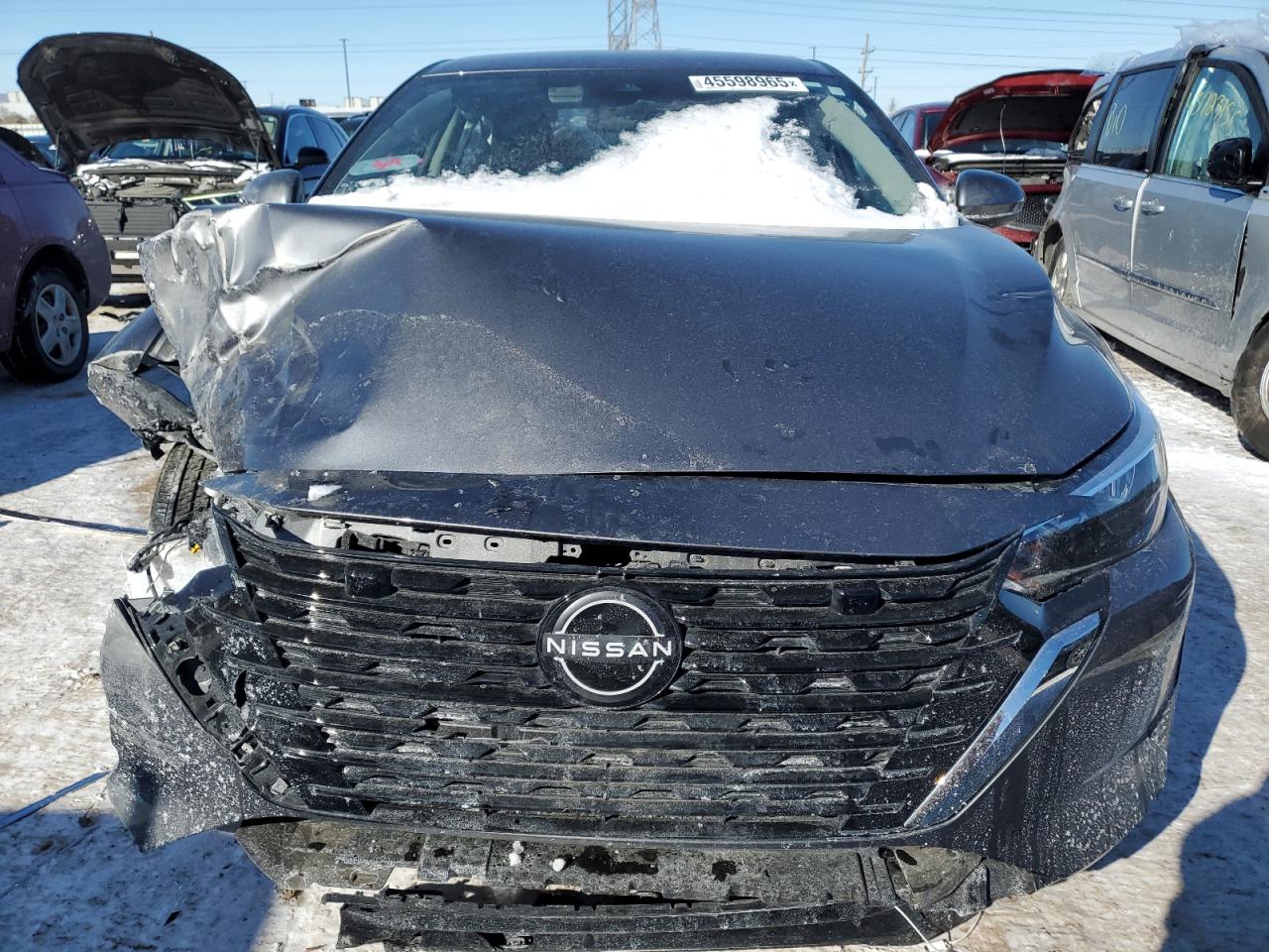 2024 Nissan Sentra VIN 3N1AB8BV2RY288728 Copart auction photo, front end / minor dent/scratches damage thumbnail 5