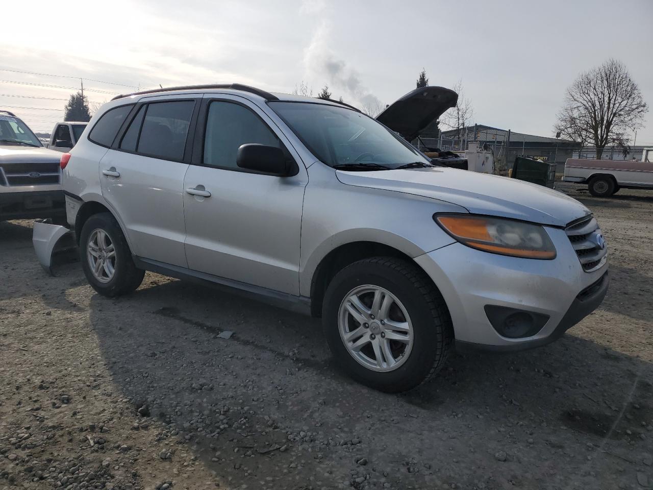 2011 Hyundai Santa Fe VIN 5XYZG3AB2BG067362 Copart auction photo, rear end damage thumbnail 4
