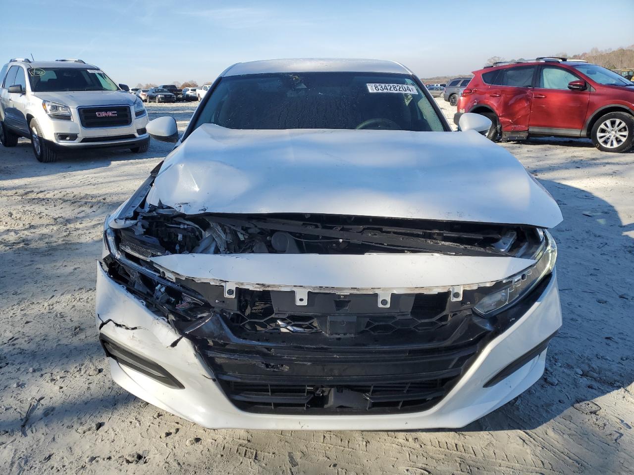 2018 Honda Accord VIN 1HGCV1F19JA056505 Copart auction photo, all over damage thumbnail 5