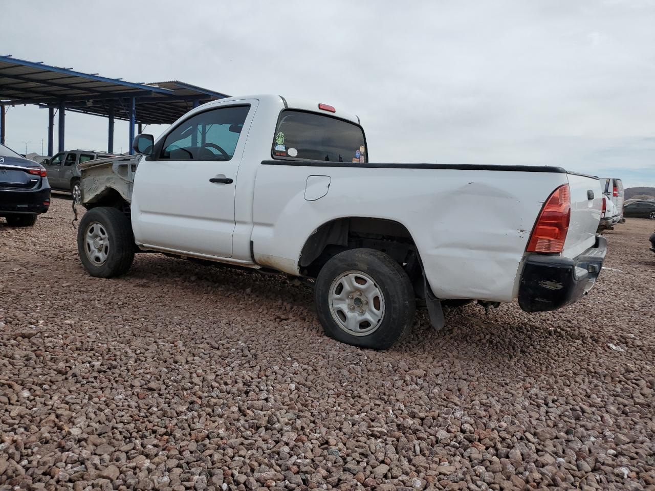 2012 Toyota Tacoma VIN 5TFNX4CN1CX011309 Copart auction photo, front end / rear end damage thumbnail 2