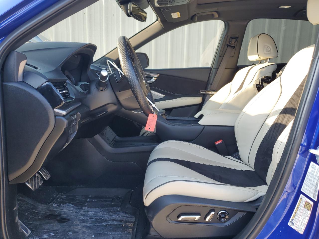 2022 Acura RDX VIN 5J8TC2H87NL016424 Copart auction photo, front end / rejected repair damage thumbnail 7