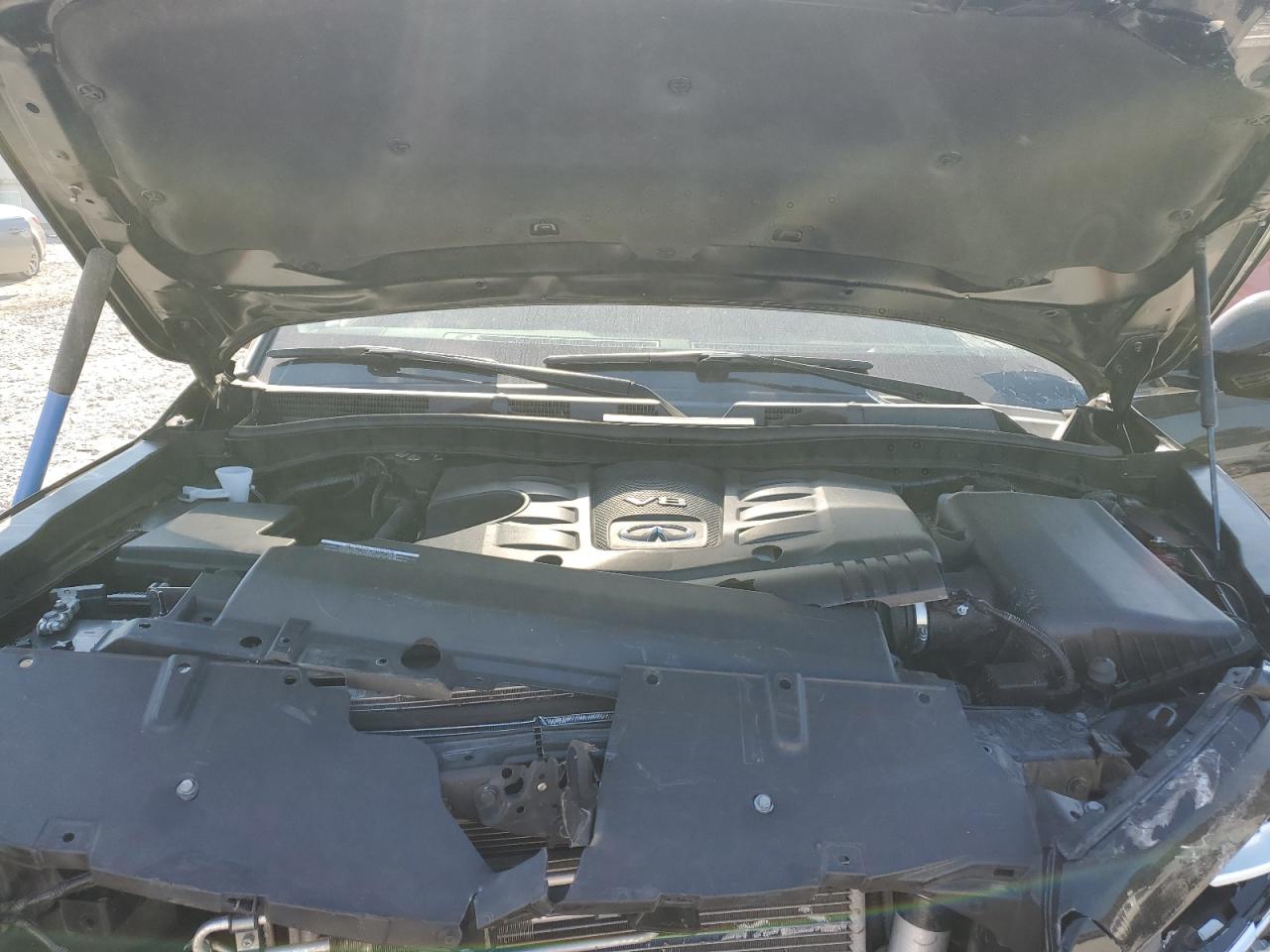 2021 Infiniti QX80 VIN JN8AZ2AF0M9716752 Copart auction photo, front end damage thumbnail 13