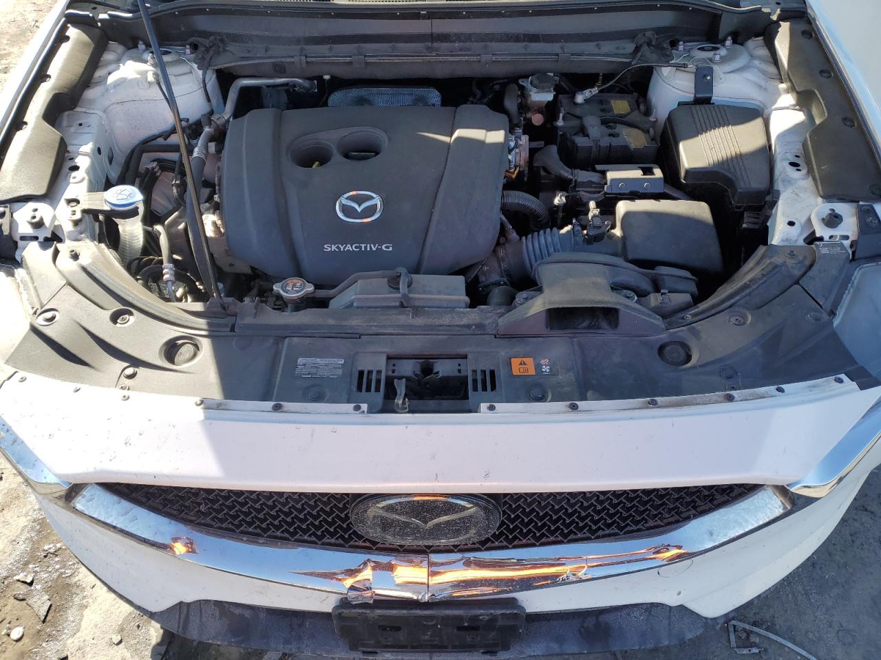 2020 Mazda CX-5 VIN JM3KFBDM7L0833113 Copart auction photo, all over damage thumbnail 12