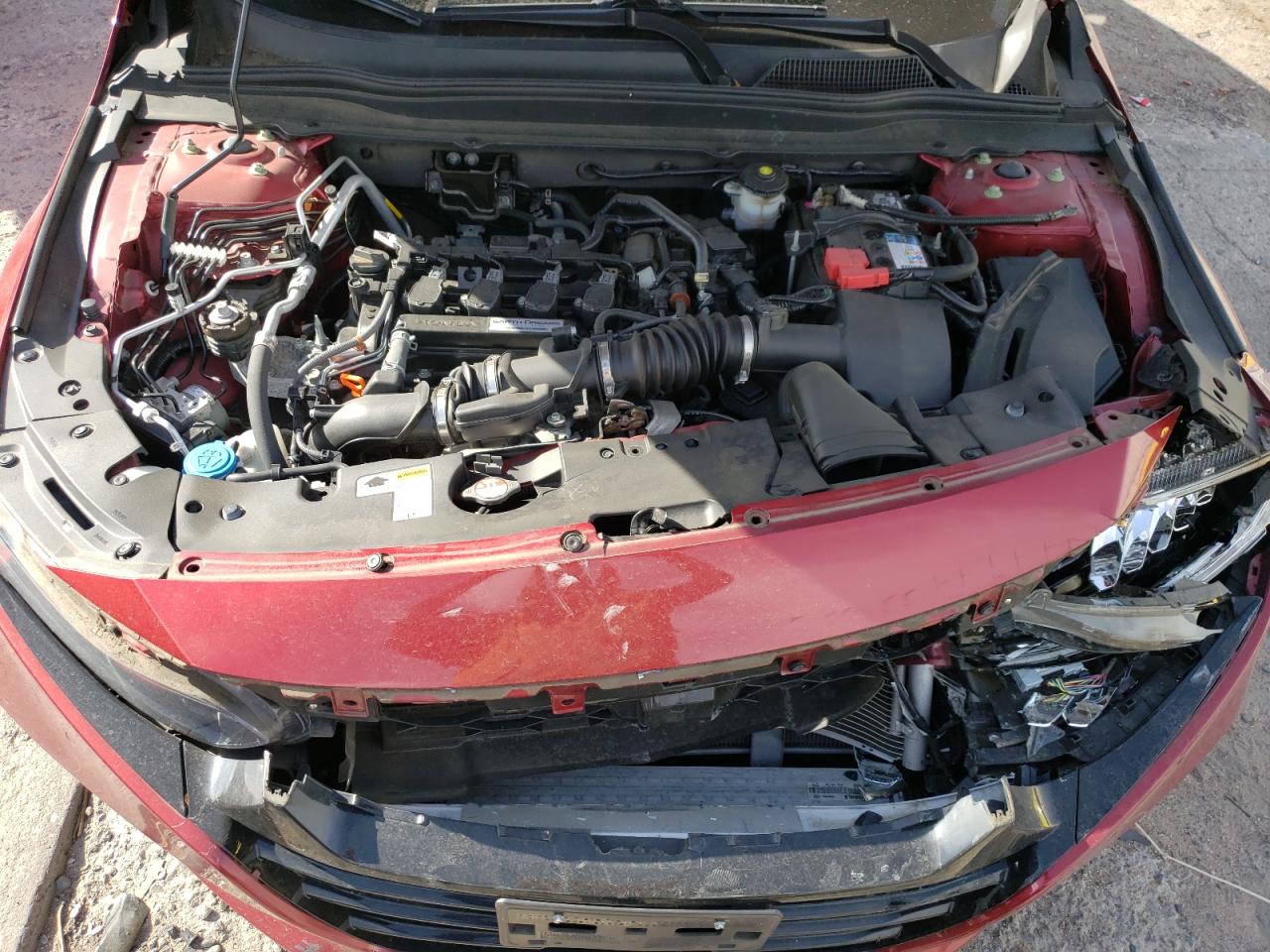 2018 Honda Accord VIN 1HGCV1F94JA197200 Copart auction photo, front end / rear end damage thumbnail 11