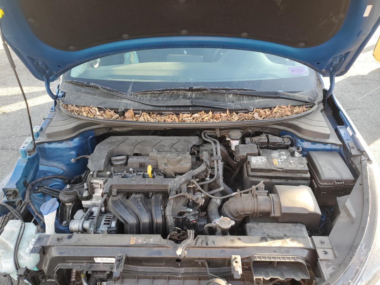2022 KIA Rio VIN 3KPA25AD8NE473236 Copart auction photo, front end / undercarriage damage thumbnail 11