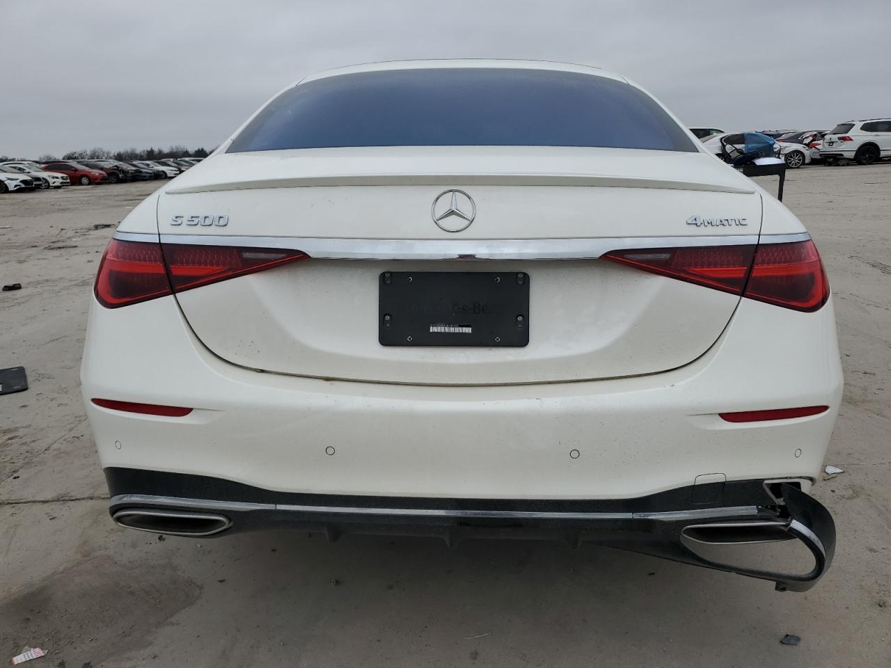 2022 Mercedes-Benz S-klasse VIN W1K6G6DB9NA142603 Copart auction photo, all over damage thumbnail 6