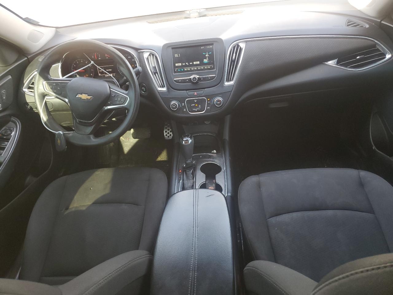 2017 Chevrolet Malibu VIN 1G1ZE5ST1HF157745 Copart auction photo, front end / rear end damage thumbnail 8