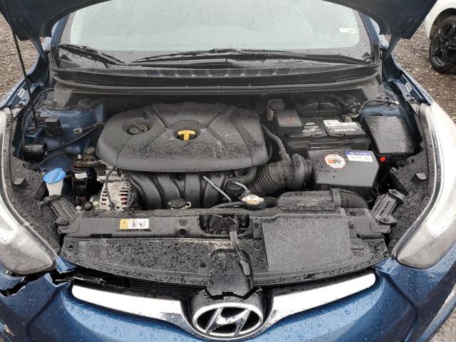 2015 Hyundai Elantra VIN KMHDH4AE3FU223366 Copart auction photo, front end / rear end damage thumbnail 11