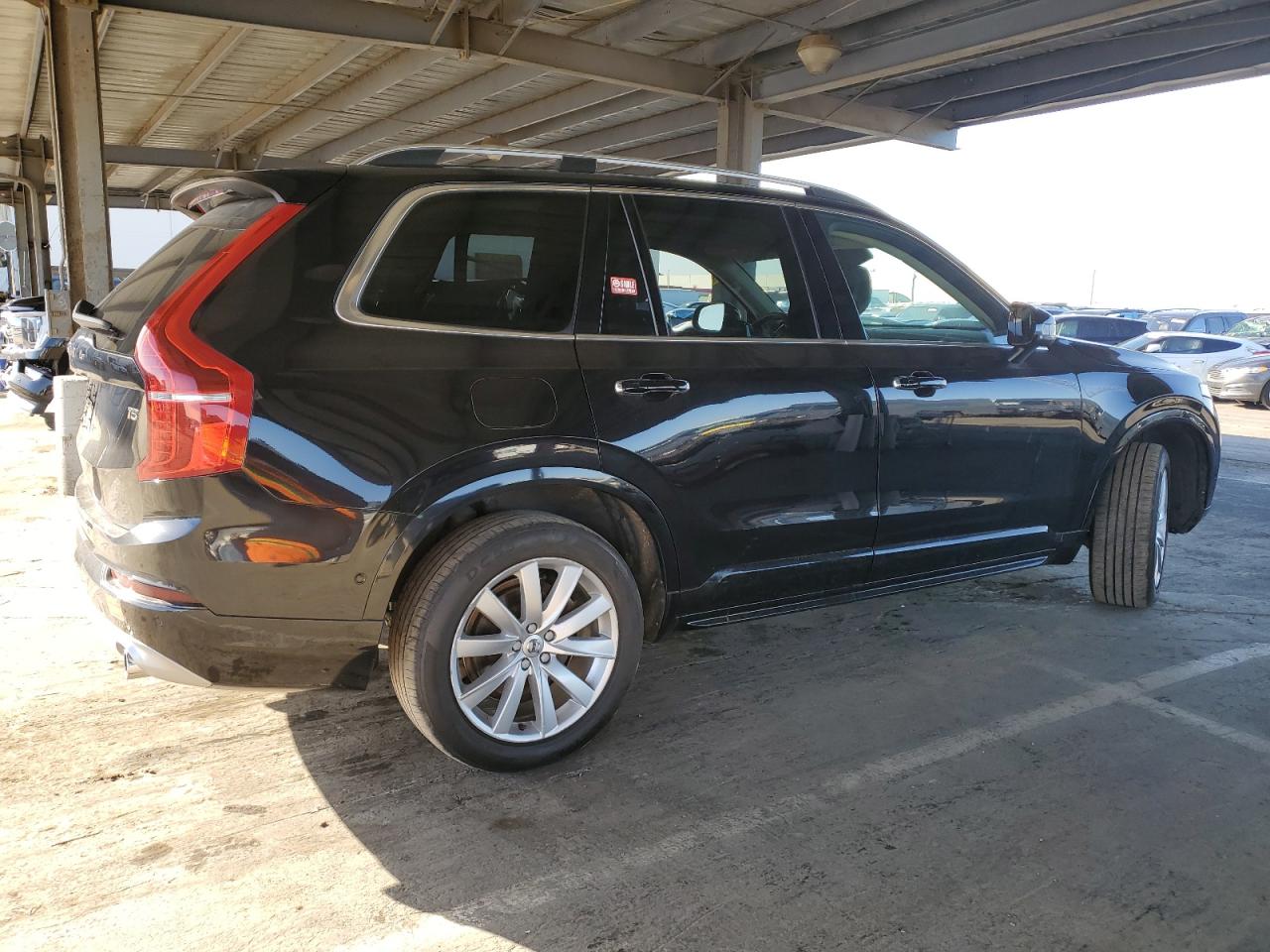 2018 Volvo XC90 VIN YV4102CK2J1350140 Copart auction photo, front end / side damage thumbnail 3