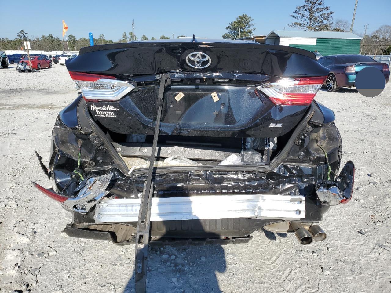 2020 Toyota Camry VIN 4T1G11AK8LU913356 Copart auction photo, rear end damage thumbnail 6