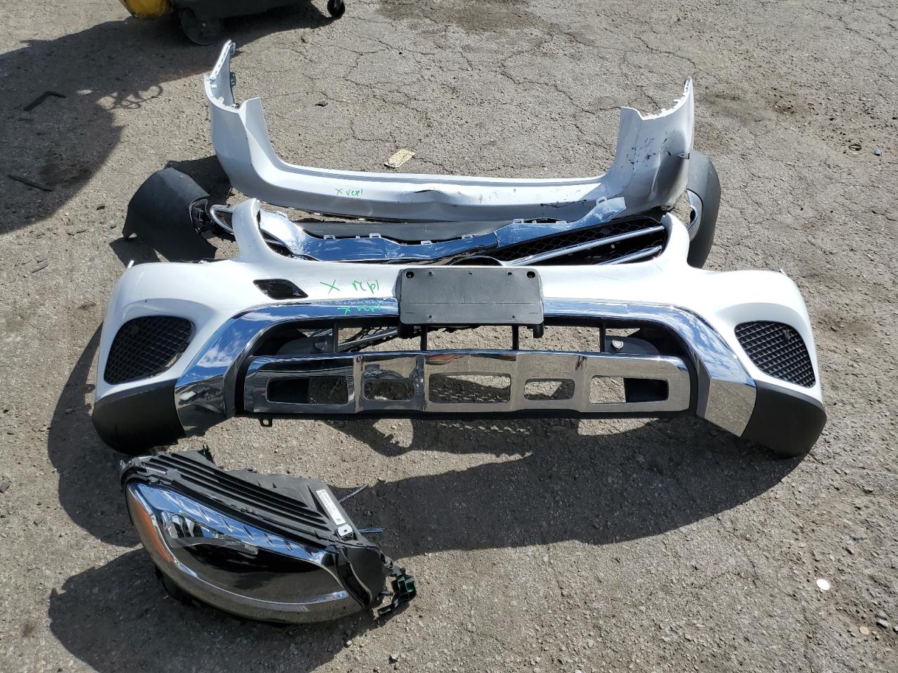 2017 Mercedes-Benz GLC VIN WDC0G4JB3HV004555 Copart auction photo, front end / rear end damage thumbnail 13