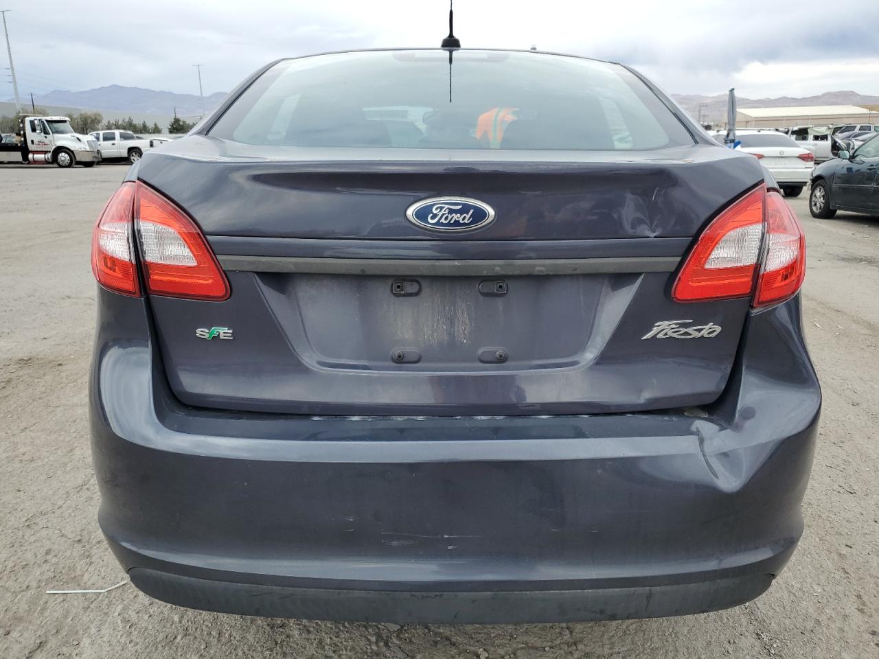 2013 Ford Fiesta VIN 3FADP4BJ6DM172651 Copart auction photo, rear end damage thumbnail 6