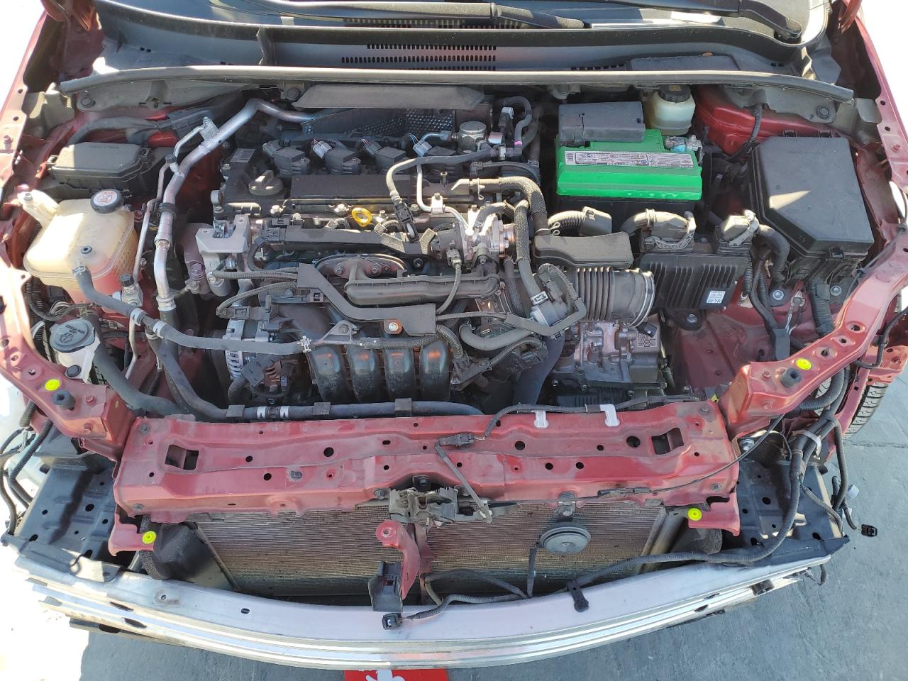 2020 Toyota Corolla VIN JTDP4RCE8LJ020770 Copart auction photo, front end damage thumbnail 11