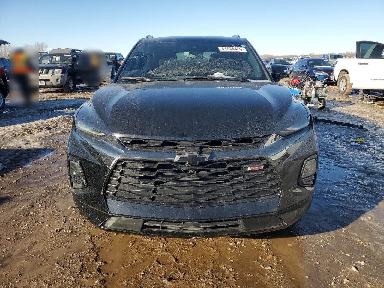 2020 Chevrolet Blazer VIN 3GNKBERS2LS617604 Copart auction photo, side / rear end damage thumbnail 5