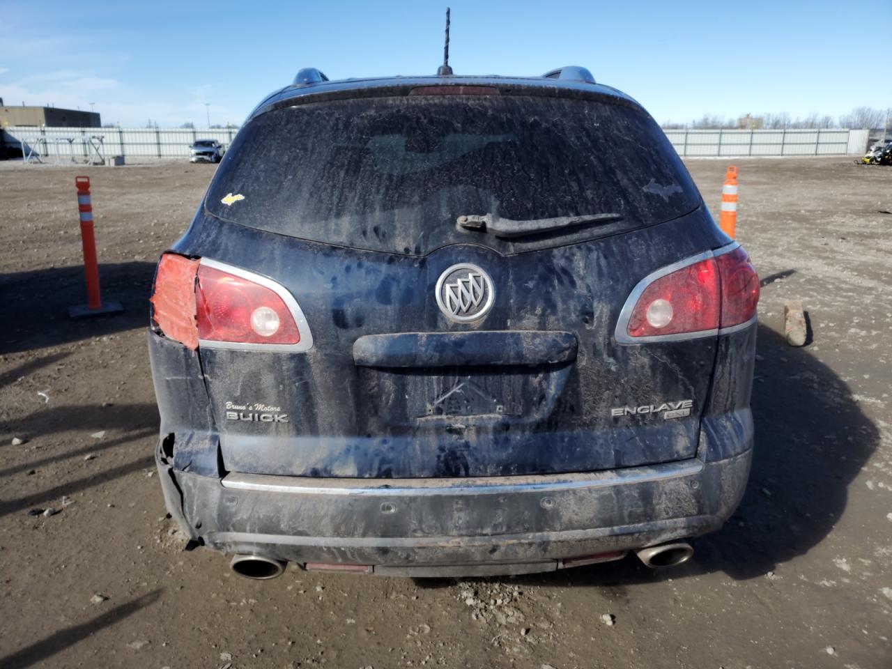 2011 Buick Enclave VIN 5GAKVBED1BJ175261 Copart auction photo, rear end damage thumbnail 6