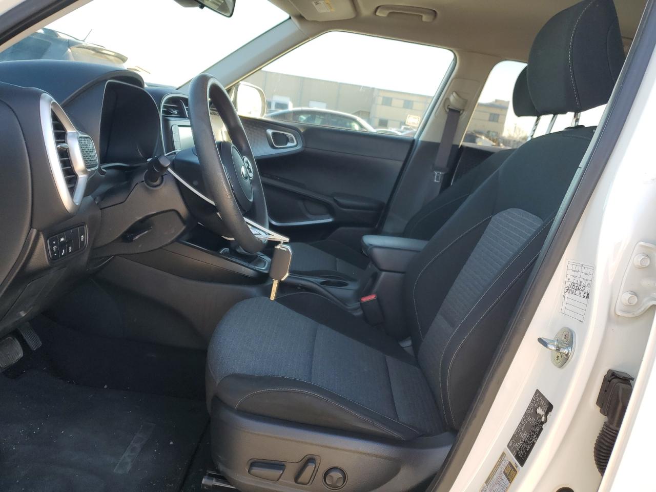 2021 KIA Soul VIN KNDJ23AU0M7139026 Copart auction photo, top/roof damage thumbnail 7