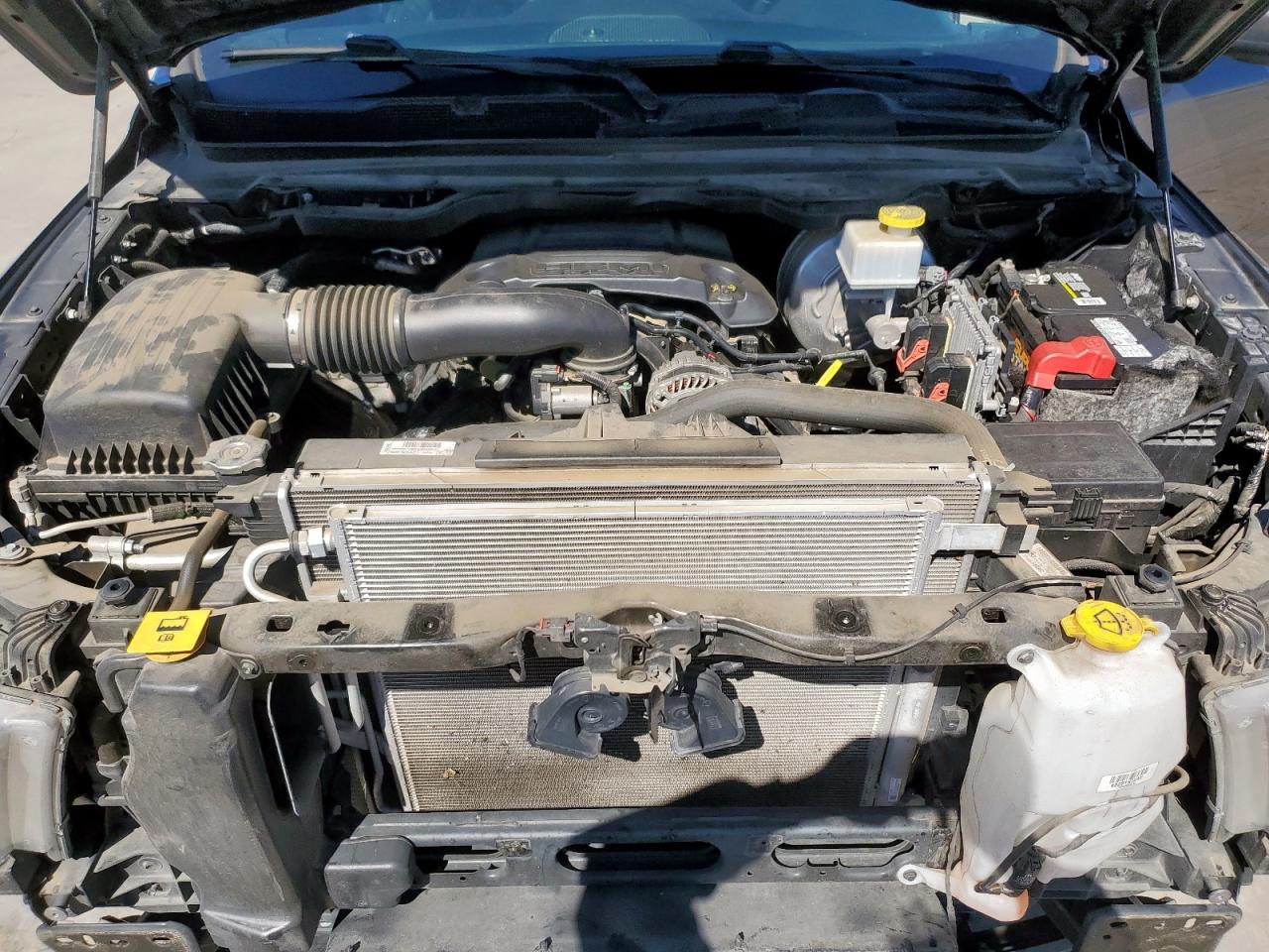 2019 RAM 1500 VIN 1C6RREFT7KN684909 Copart auction photo, front end damage thumbnail 11