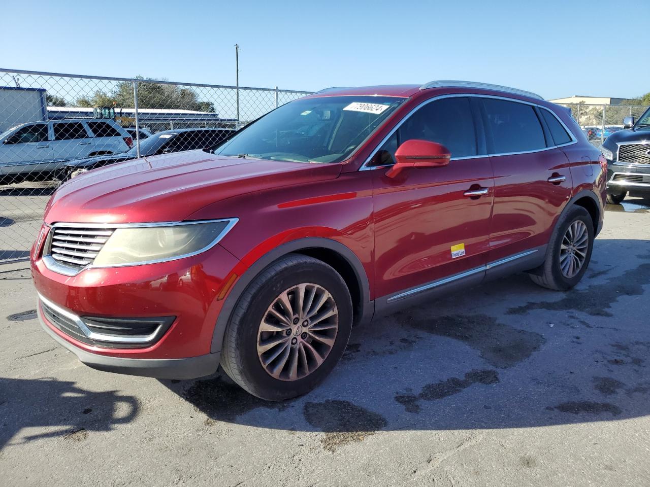 2016 Lincoln MKX VIN 2LMTJ6KR4GBL20519