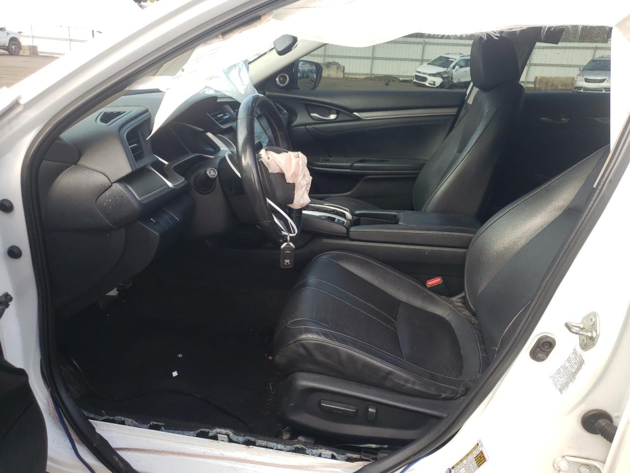 2017 Honda Civic VIN 19XFC1F70HE209799 Copart auction photo, undercarriage / front end damage thumbnail 7