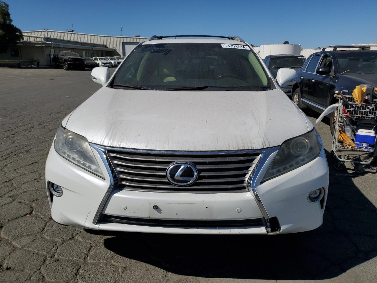 2015 Lexus RX VIN 2T2BK1BA1FC257824 Copart auction photo, vandalism damage thumbnail 5