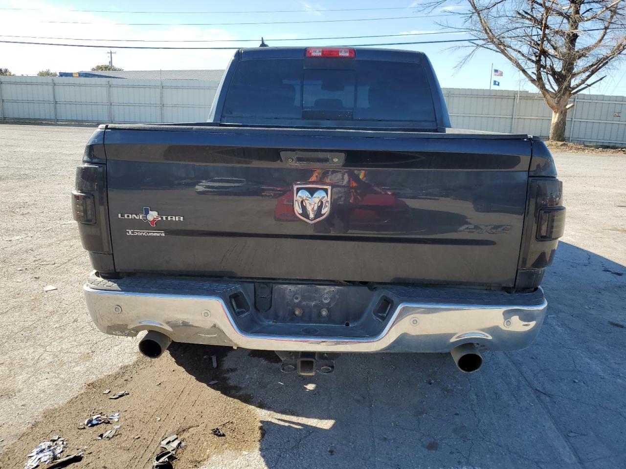 2015 RAM 1500 VIN 1C6RR7LTXFS670851 Copart auction photo, side / front end damage thumbnail 6