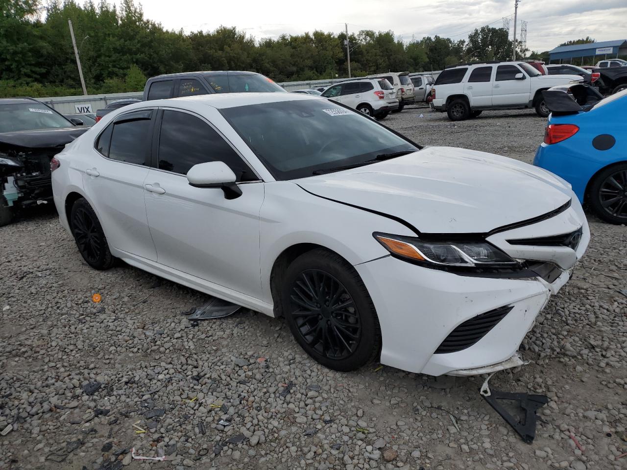 2019 Toyota Camry VIN 4T1B11HK6KU791773 Copart auction photo, front end damage thumbnail 4