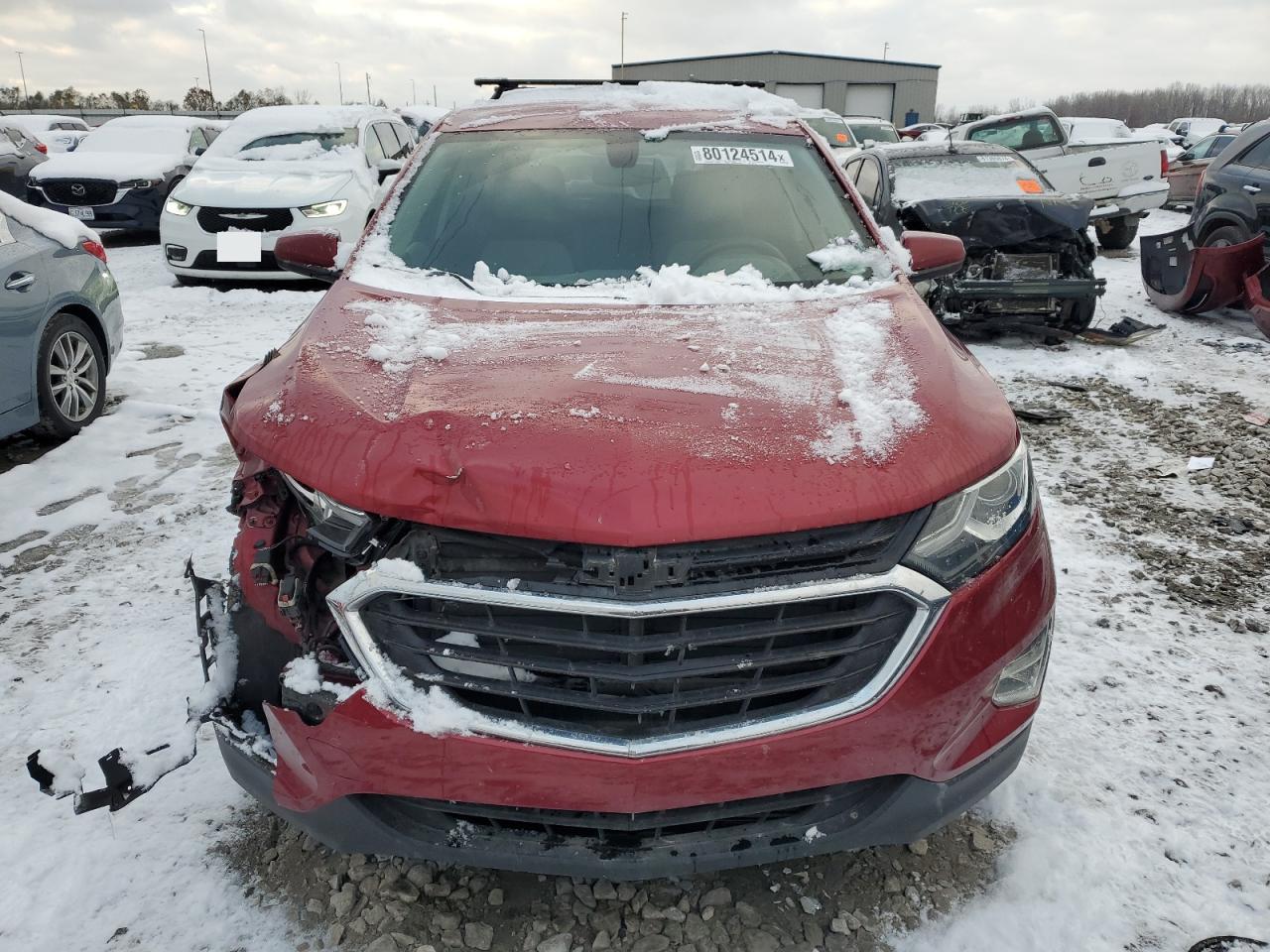 2018 Chevrolet Equinox VIN 2GNAXJEV6J6302273 Copart auction photo, front end damage thumbnail 5