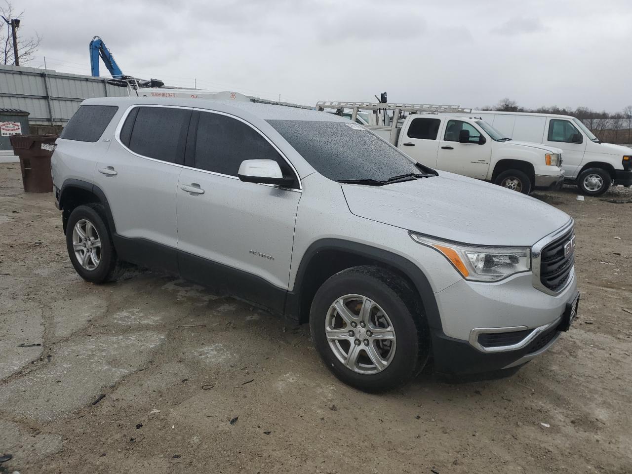 2019 GMC Acadia VIN 1GKKNRLS4KZ143967 Copart auction photo, rear end damage thumbnail 4