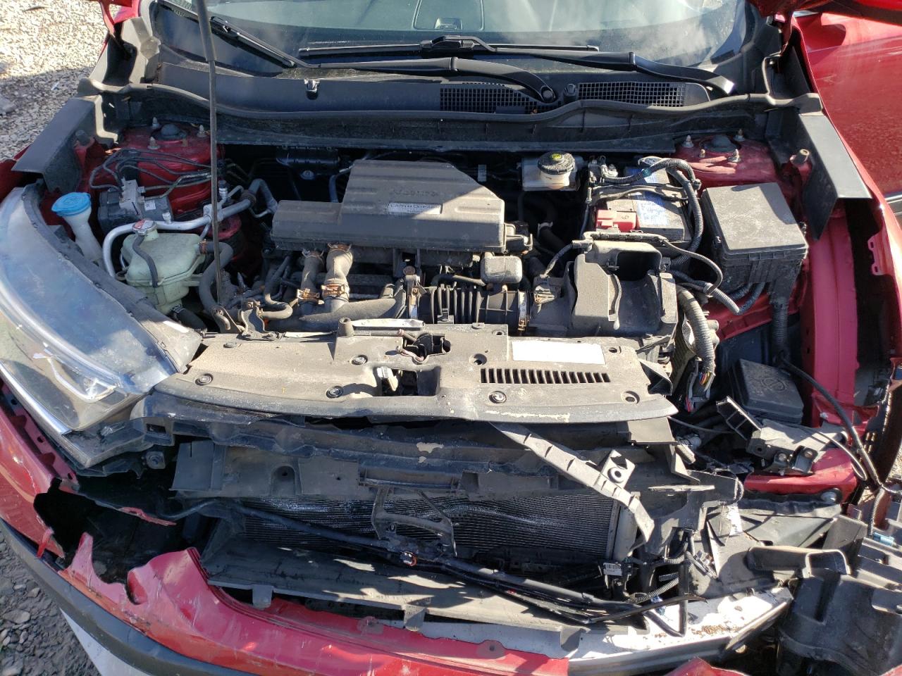 2021 Honda CR-V VIN 2HKRW2H51MH604294 Copart auction photo, front end damage thumbnail 12
