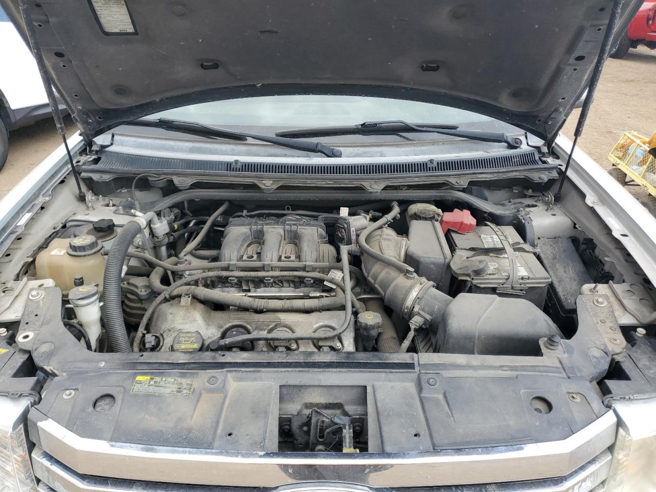2010 Ford Flex VIN 2FMHK6DC7ABA70806 Copart auction photo, hail damage thumbnail 11