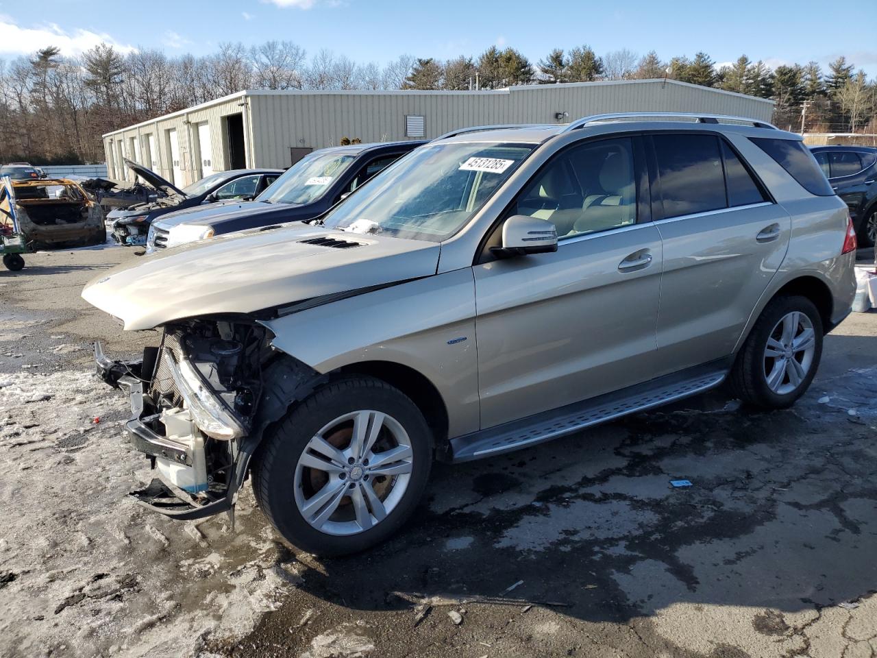 2012 Mercedes-Benz M-klasse VIN 4JGDA5HB4CA076509
