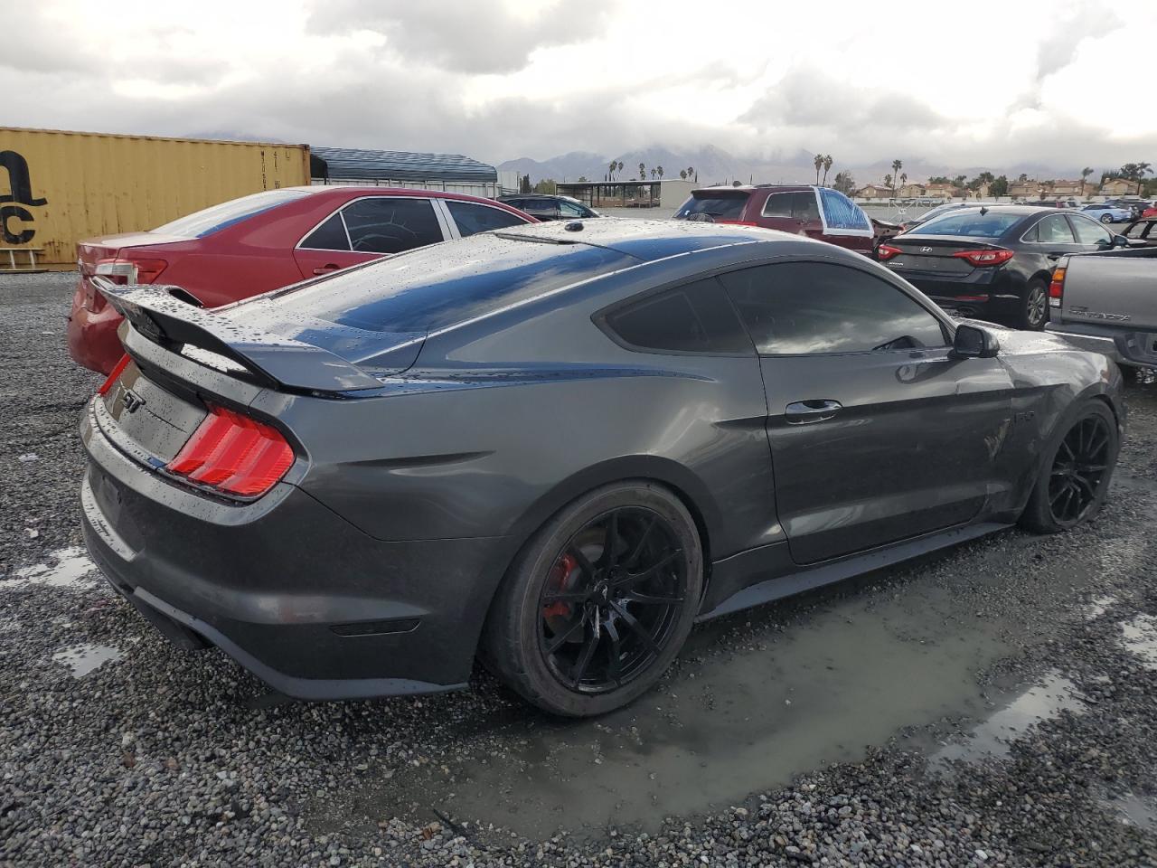2019 Ford Mustang VIN 1FA6P8CF2K5134945 Copart auction photo, front end / minor dent/scratches damage thumbnail 3