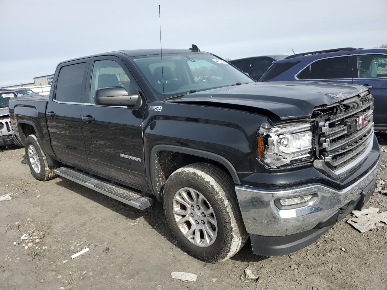 2017 GMC Sierra VIN 3GTU2MEC7HG104224 Copart auction photo, front end damage thumbnail 4
