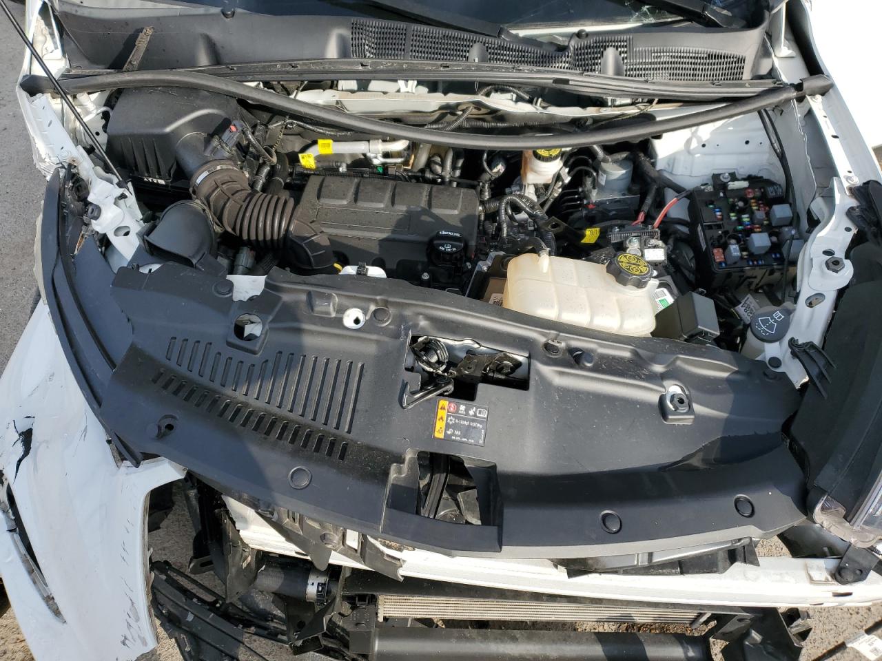 2021 Buick Encore VIN KL4CJESB6MB350923 Copart auction photo, all over damage thumbnail 12