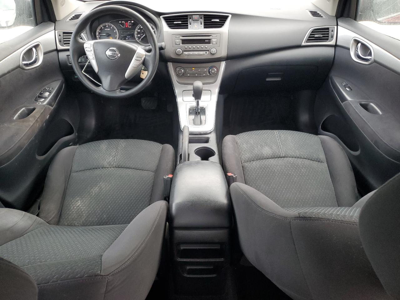 2014 Nissan Sentra VIN 3N1AB7AP4EY307397 Copart auction photo, front end / side damage thumbnail 8
