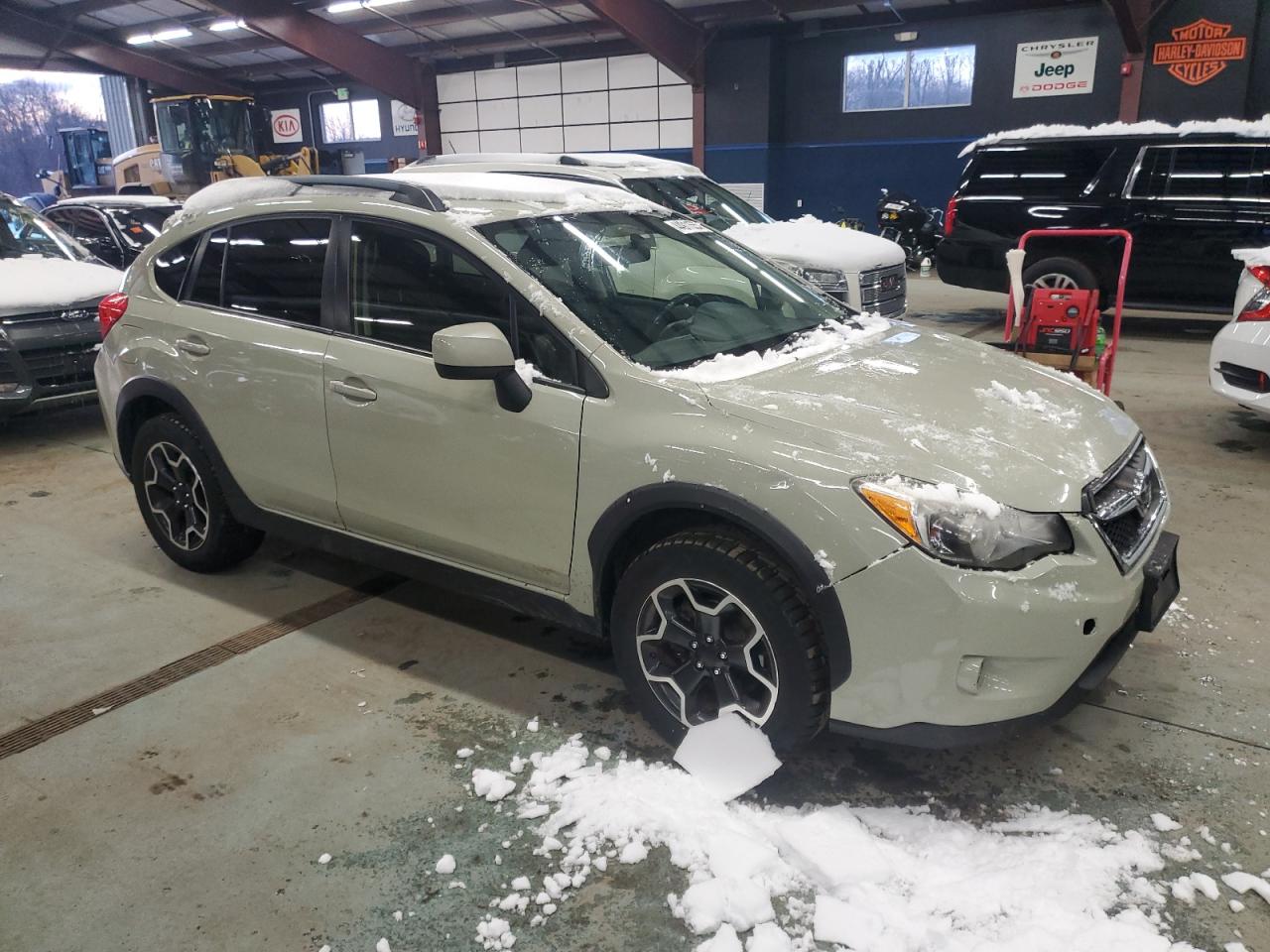 2014 Subaru XV VIN JF2GPAGC2E8257753 Copart auction photo, front end / minor dent/scratches damage thumbnail 4