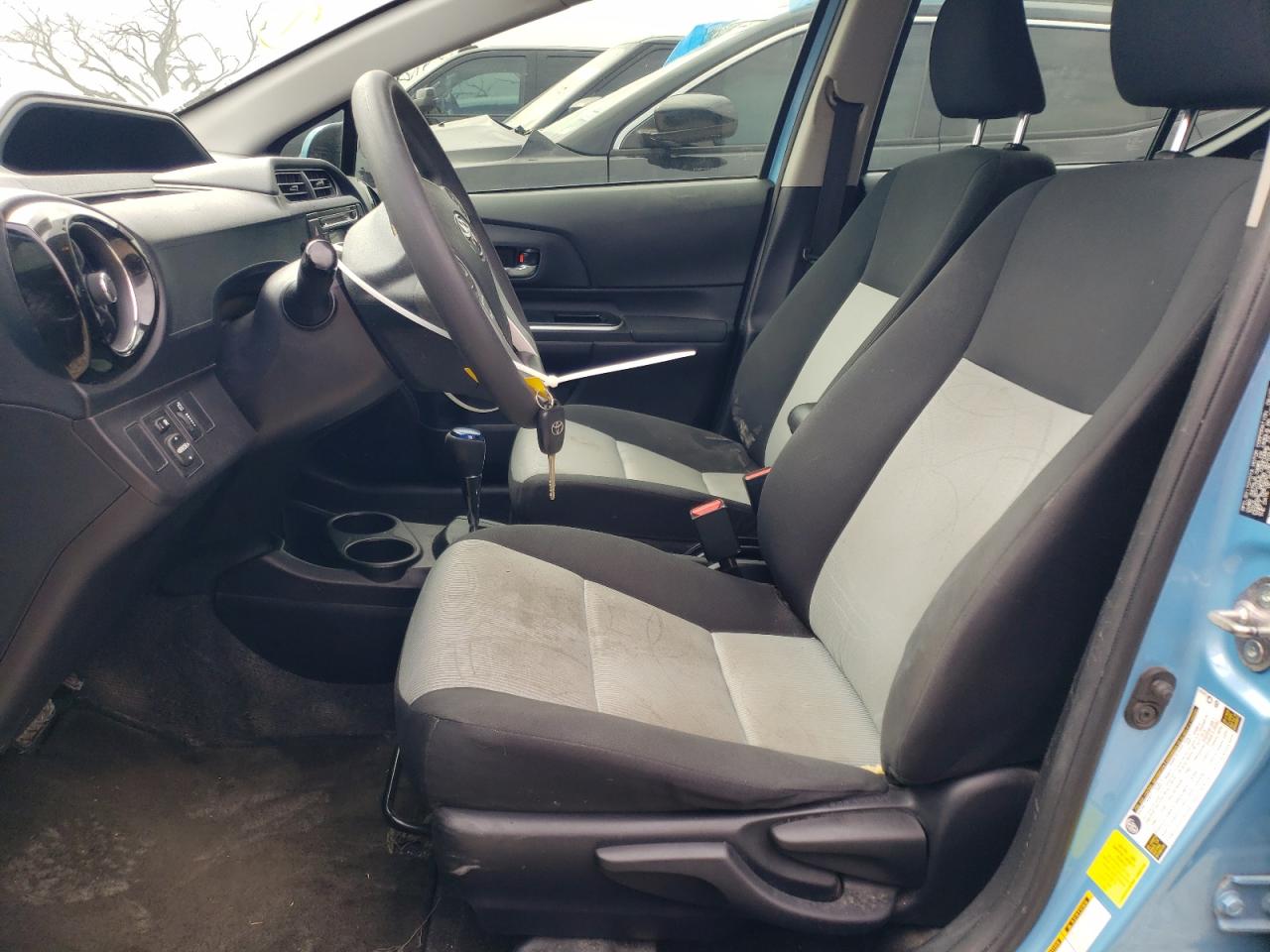 2015 Toyota Prius VIN JTDKDTB39F1099734 Copart auction photo, side / all over damage thumbnail 7