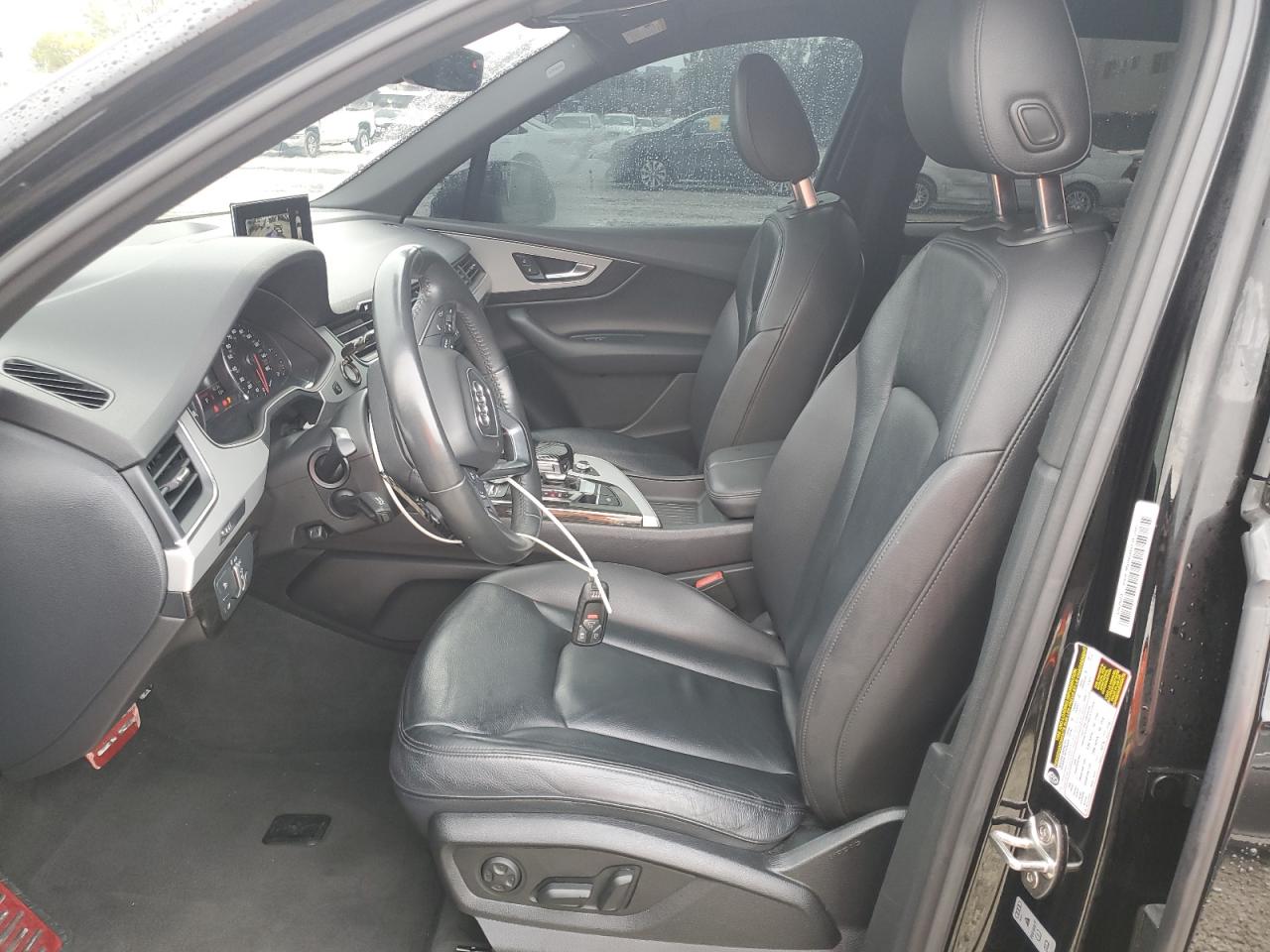 2019 Audi Q7 VIN WA1AHAF75KD018782 Copart auction photo, front end damage thumbnail 7