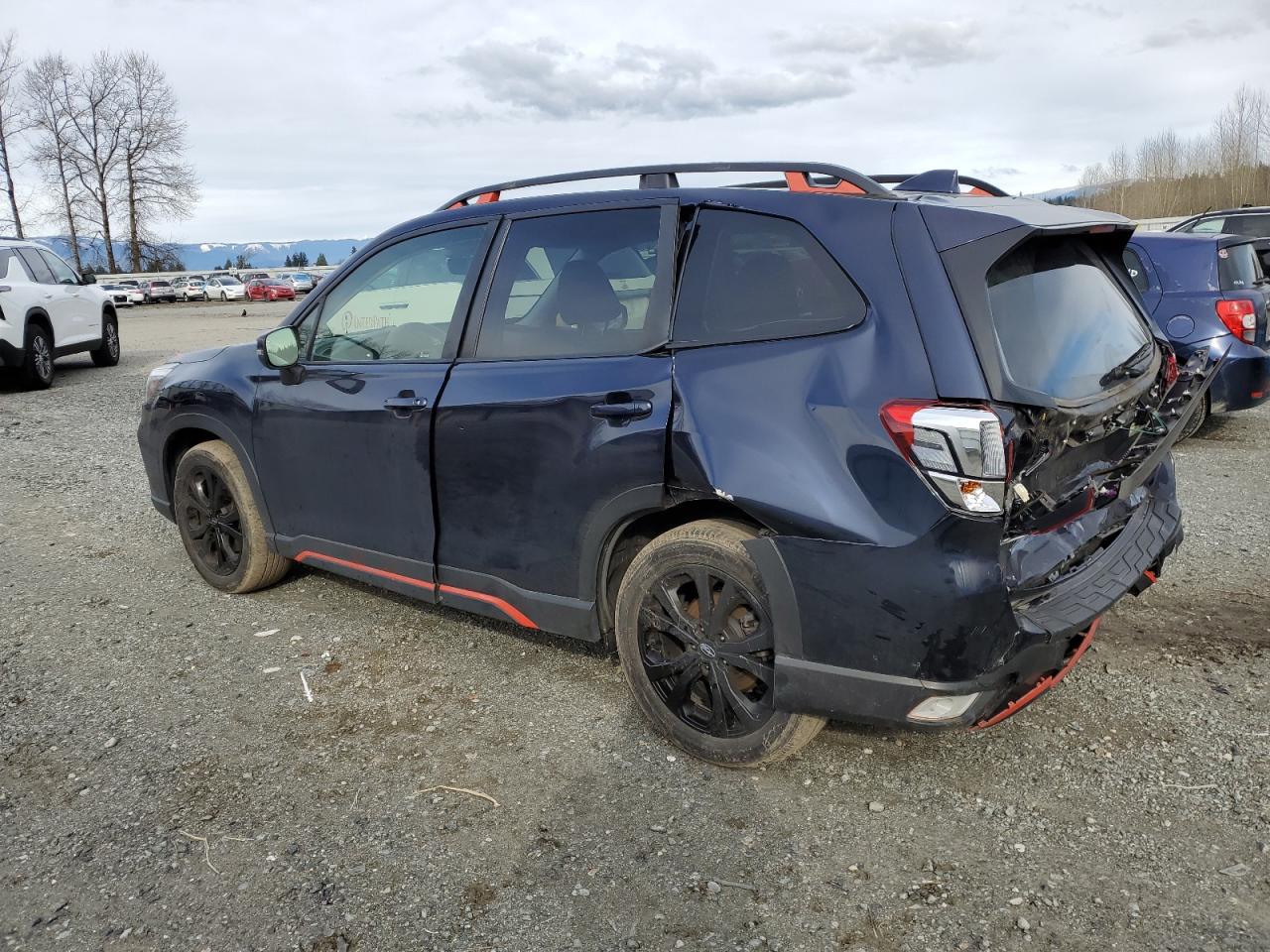 2020 Subaru Forester VIN JF2SKALC0LH426051 Copart auction photo, rear end damage thumbnail 2