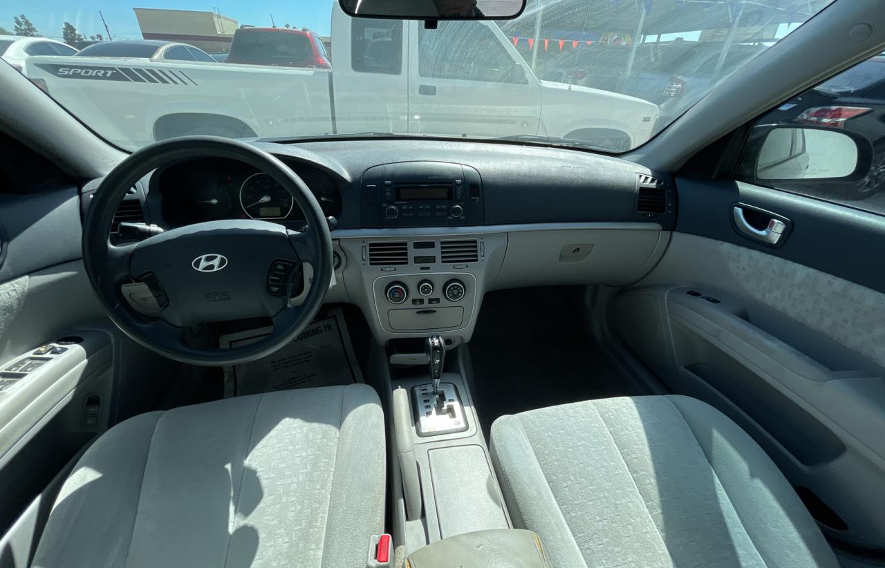 2007 Hyundai Sonata VIN 5NPET46C37H255986 Copart auction photo, minor dent/scratches / normal wear damage thumbnail 9