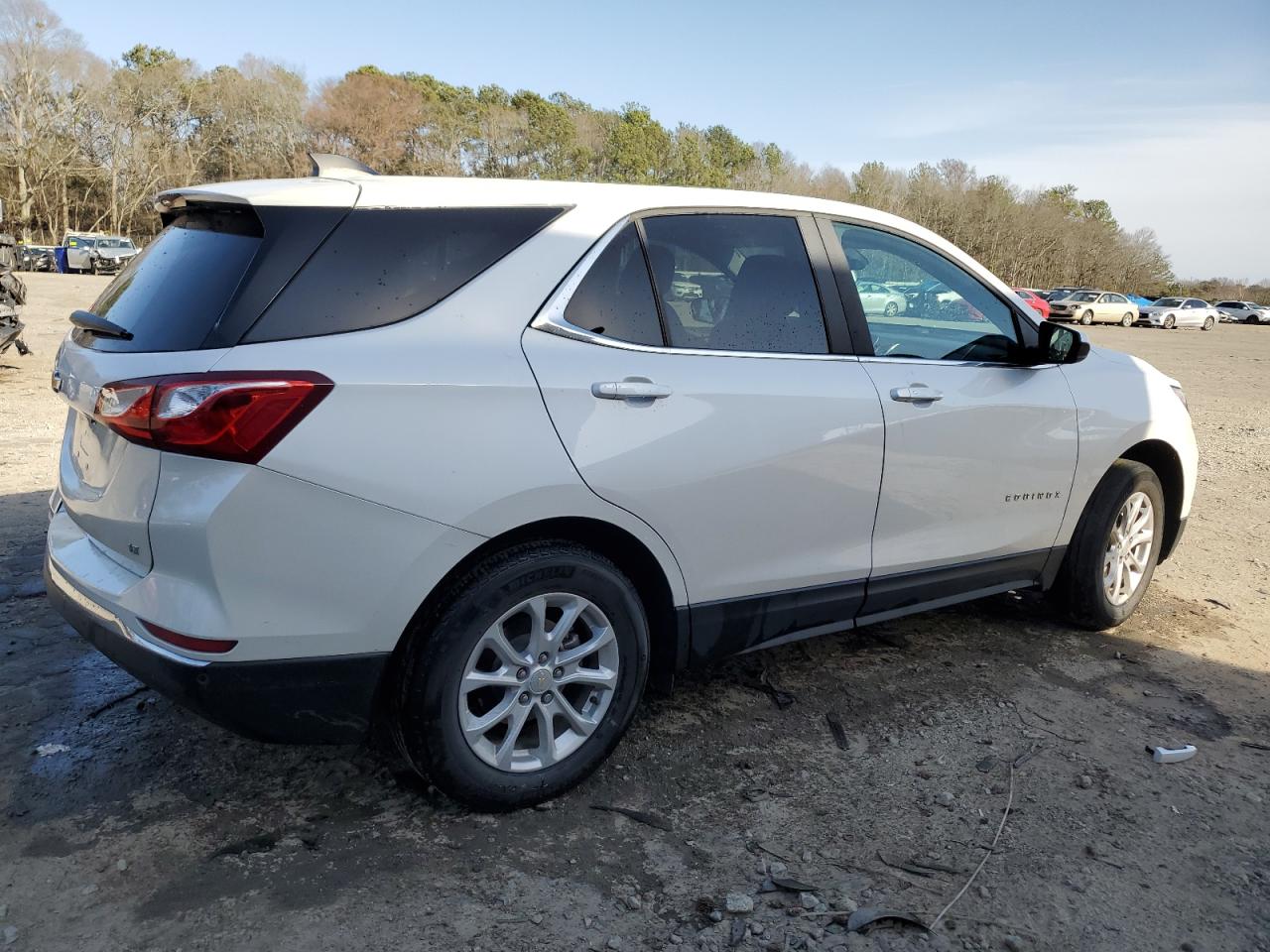 2021 Chevrolet Equinox VIN 3GNAXKEV4MS104772 Copart auction photo, rear end / side damage thumbnail 3