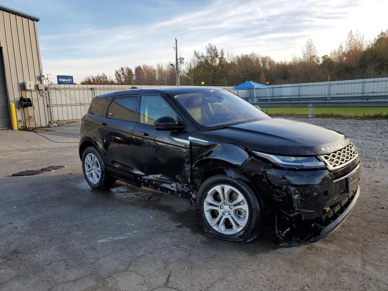 2020 Land Rover Range Rover VIN SALZJ2FX7LH085230 Copart auction photo, front end / side damage thumbnail 4