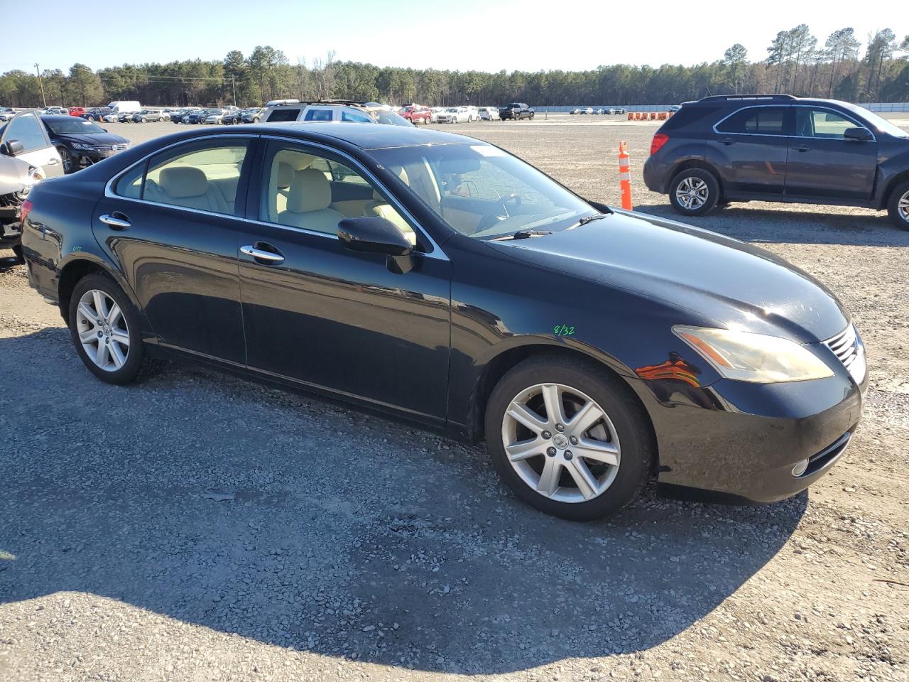 2009 Lexus ES VIN JTHBJ46G592311778 Copart auction photo, rear end damage thumbnail 4