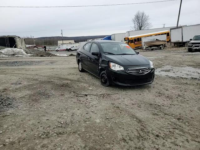2019 Mitsubishi Mirage VIN ML32F3FJ2KHF17223 Copart auction photo, front end / side damage thumbnail 11
