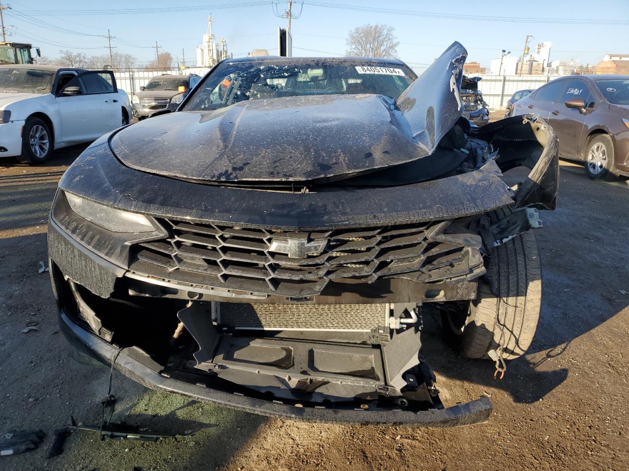 2020 Chevrolet Camaro VIN 1G1FB1RX9L0114280 Copart auction photo, all over damage thumbnail 5