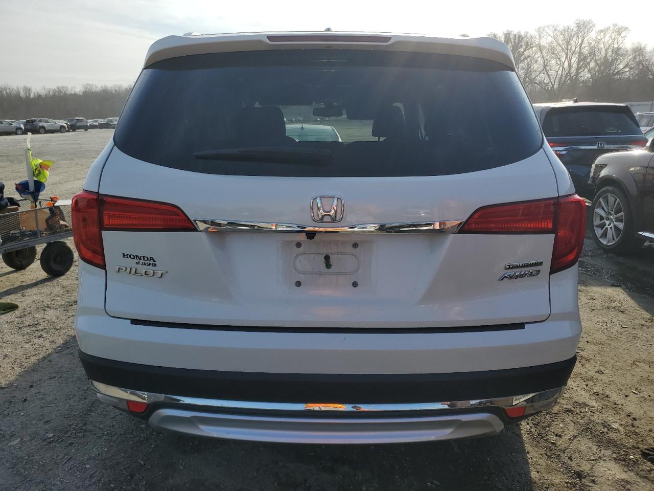 2017 Honda Pilot VIN 5FNYF6H96HB009421 Copart auction photo, side damage thumbnail 6