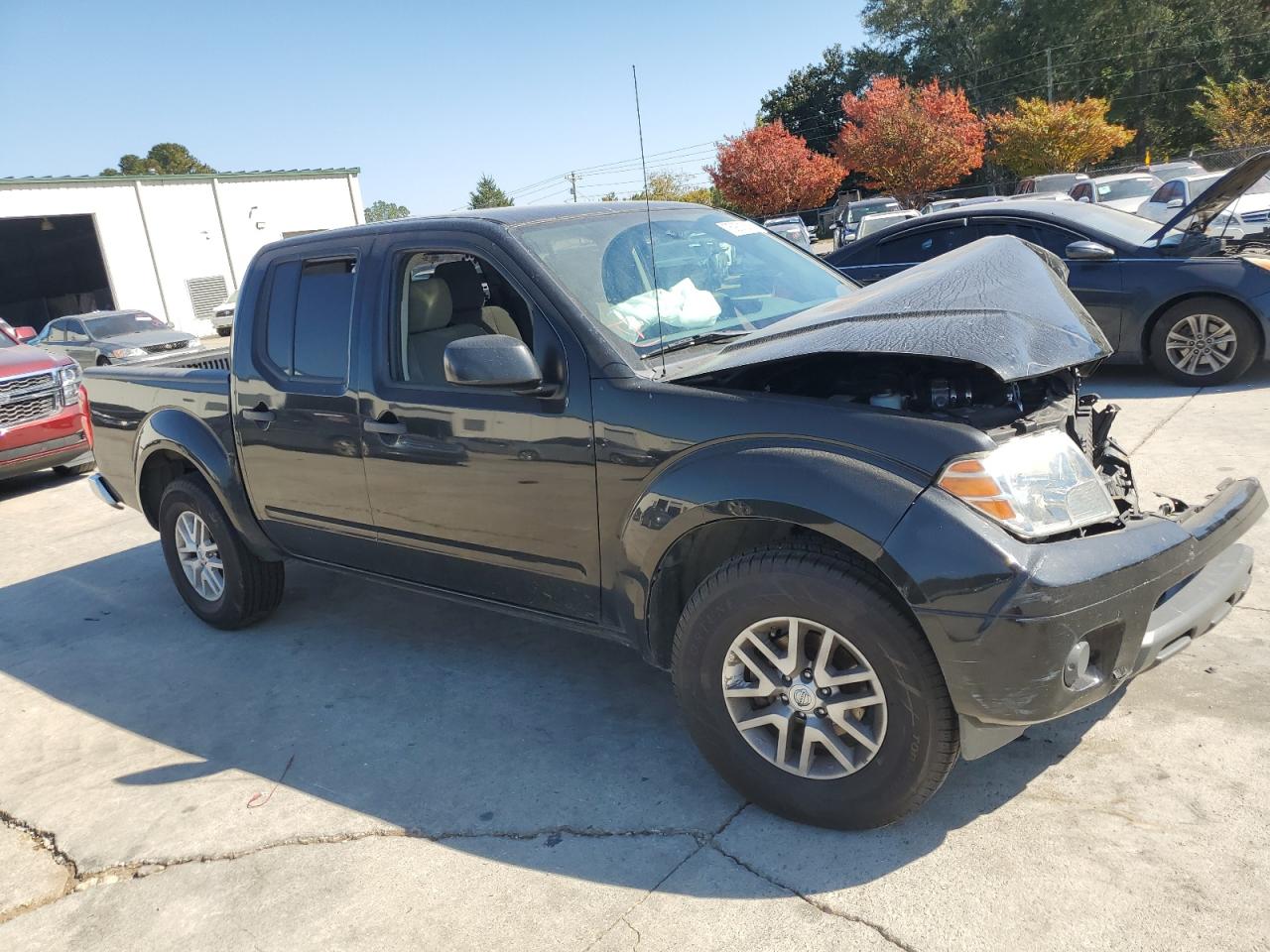 2019 Nissan Navara (Frontier) VIN 1N6AD0ER0KN766880 Copart auction photo, front end damage thumbnail 4