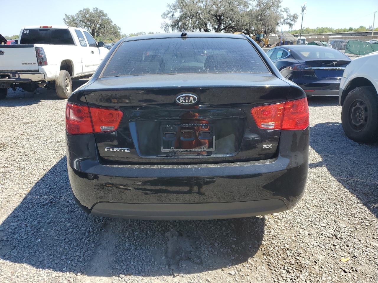 2012 KIA Forte VIN KNAFU4A24C5624006 Copart auction photo, front end / side damage thumbnail 6