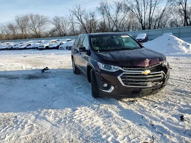 2018 Chevrolet Traverse VIN 1GNEVGKW9JJ254228 Copart auction photo, side / front end damage thumbnail 14